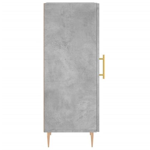 Skænk 34,5x34x90 cm konstrueret træ betongrå