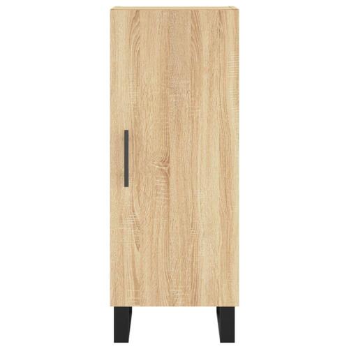 Skænk 34,5x34x90 cm konstrueret træ sonoma-eg