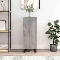 Skænk 34,5x34x90 cm konstrueret træ grå sonoma-eg
