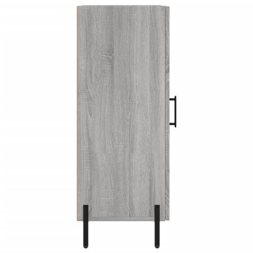 Skænk 34,5x34x90 cm konstrueret træ grå sonoma-eg