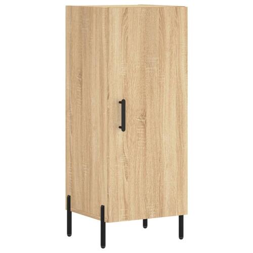 Skænk 34,5x34x90 cm konstrueret træ sonoma-eg