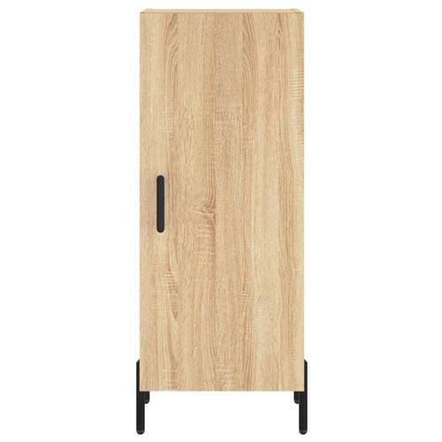 Skænk 34,5x34x90 cm konstrueret træ sonoma-eg