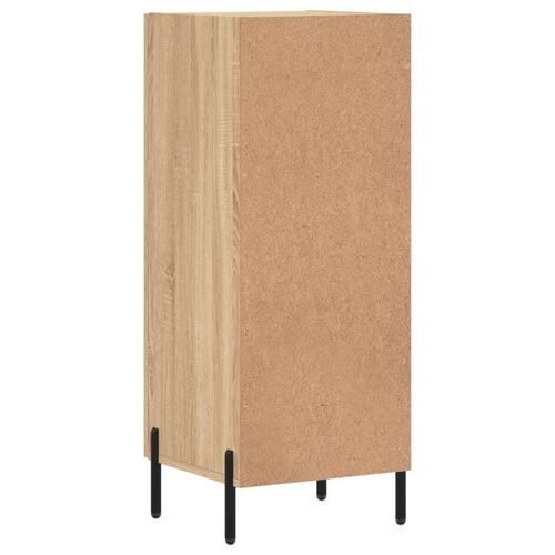 Skænk 34,5x34x90 cm konstrueret træ sonoma-eg