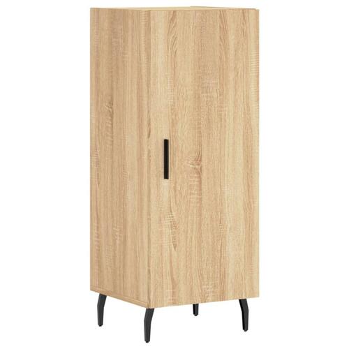 Skænk 34,5x34x90 cm konstrueret træ sonoma-eg