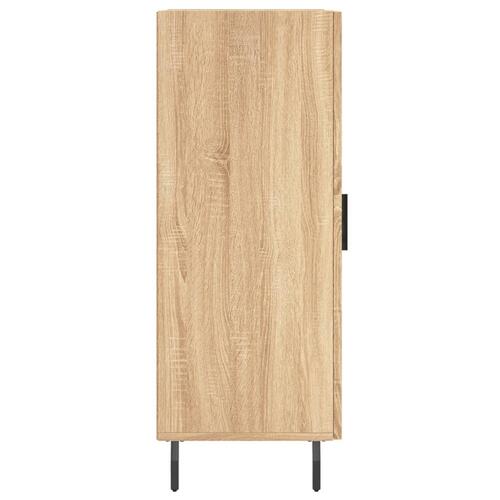 Skænk 34,5x34x90 cm konstrueret træ sonoma-eg