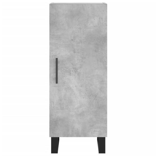 Skænk 34,5x34x90 cm konstrueret træ betongrå