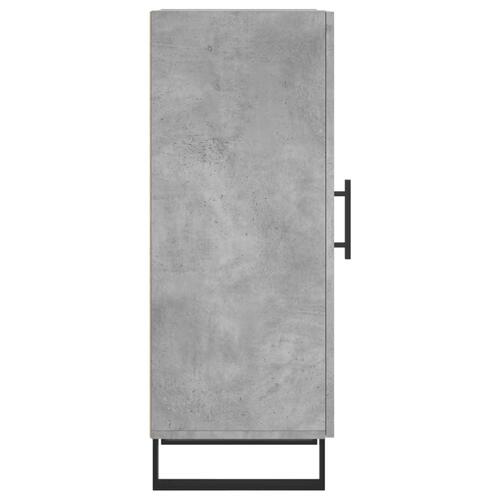 Skænk 34,5x34x90 cm konstrueret træ betongrå