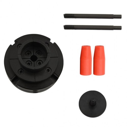 Patron til trædrejning 100 mm M33-tilslutning stål sort