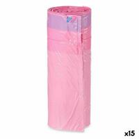 Affaldsposer Parfume Selvlukkende Pink Polyetylen 15 enheder 30 L
