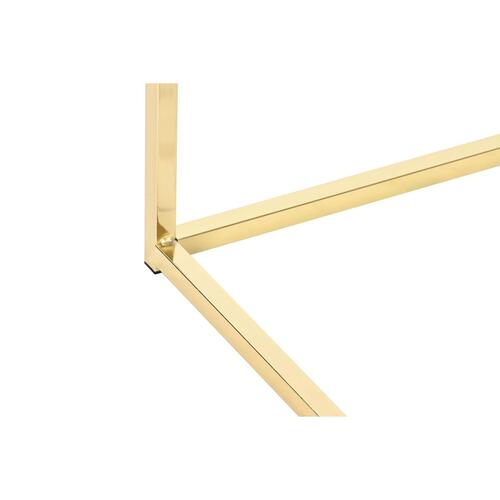 Sofabord Metal Træ MDF 100 x 60 x 40 cm