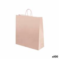 Papirpose Pink 32 X 12 X 50 cm (100 enheder)