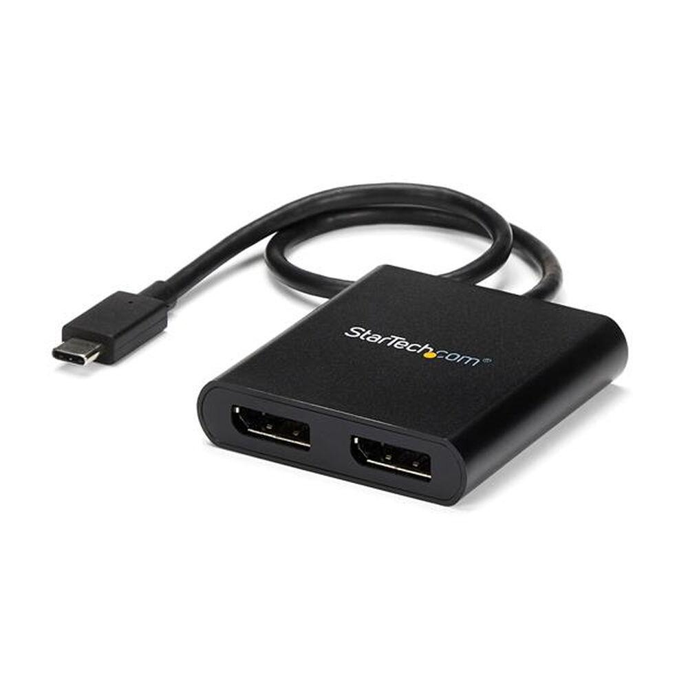 USB C til DisplayPort-adapter Startech MSTCDP122DP Sort