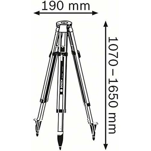 Bærbar Trefod BOSCH BT 170 HD