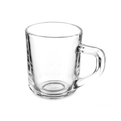 Dele kaffekopsæt Gennemsigtig Glas 80 ml (24 enheder)