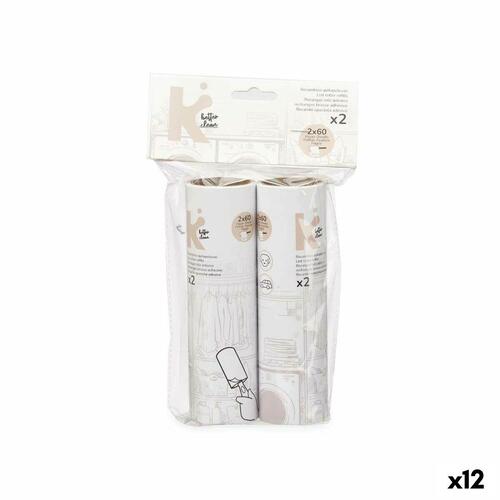 Fnugfjerner Udskifter 16 cm Hvid (12 enheder)