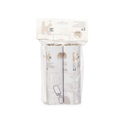 Fnugfjerner Udskifter 16 cm Hvid (12 enheder)