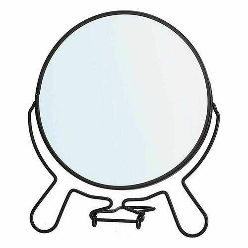 Makeup-Spejl Sort Jern 15,5 x 18 x 1,5 cm (12 enheder)