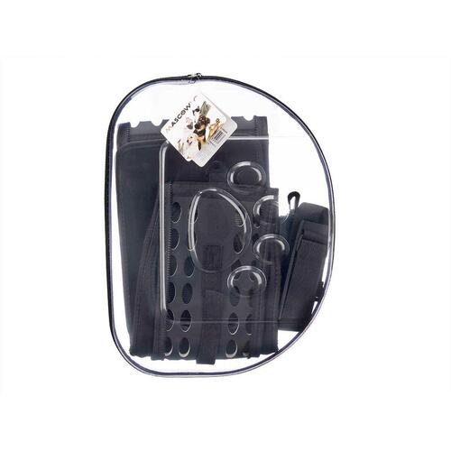 Transportkasse Sort Plastik 43 x 20 x 33 cm (4 enheder)