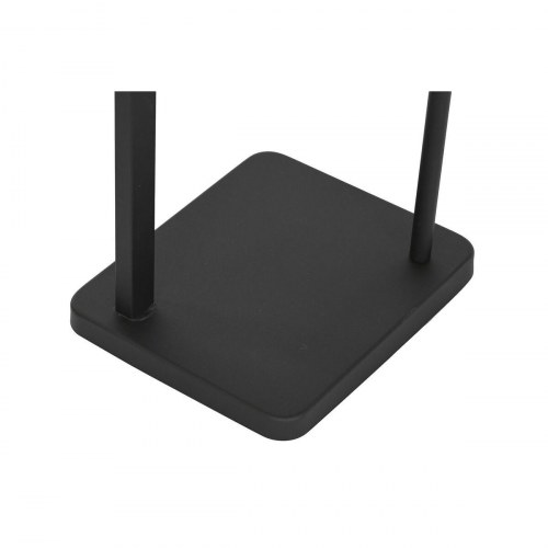 Stumtjener - brun/sort i træ og metal, 20 × 20 × 172 cm