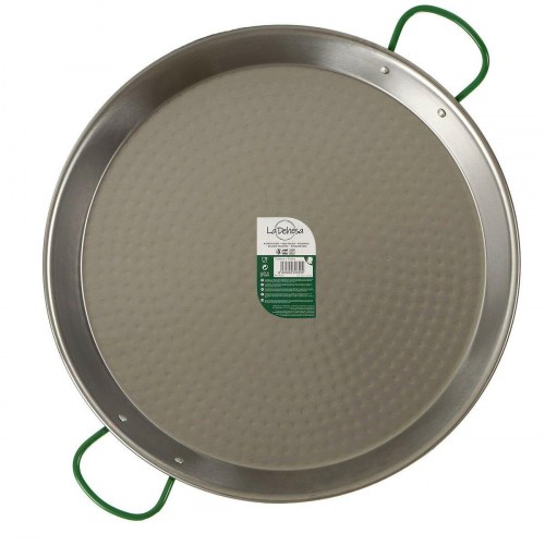 Paellapande La Dehesa Ø 60 cm - sølvfarvet blank stål (4 stk.)