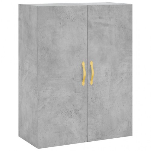 Vægskabe 2 stk. - 69,5 × 34 × 90 cm, betongrå
