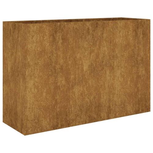 Højbed 120x40x80 cm cortenstål