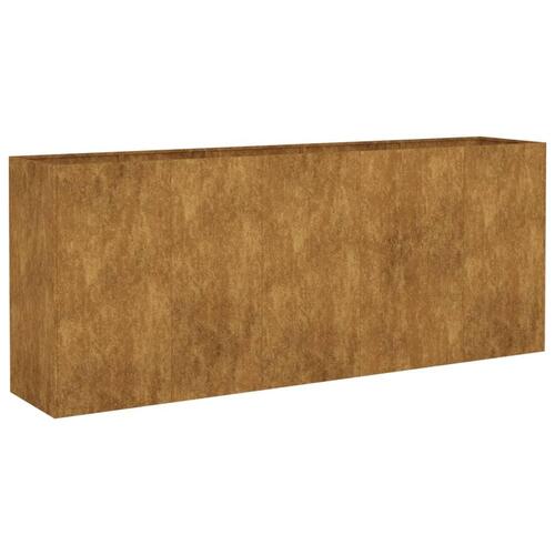 Højbed 200x40x80 cm cortenstål