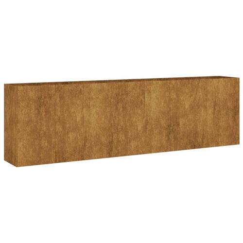 Højbed 280x40x80 cm cortenstål