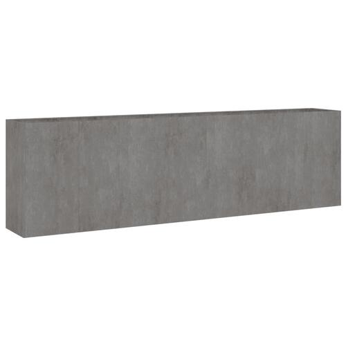 Højbed 280x40x80 cm cortenstål