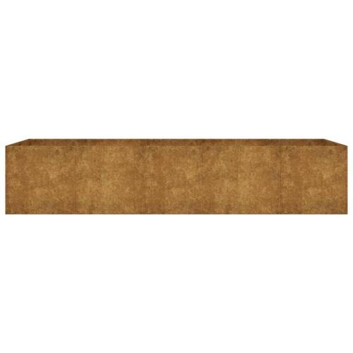 Højbed 200x80x40 cm cortenstål