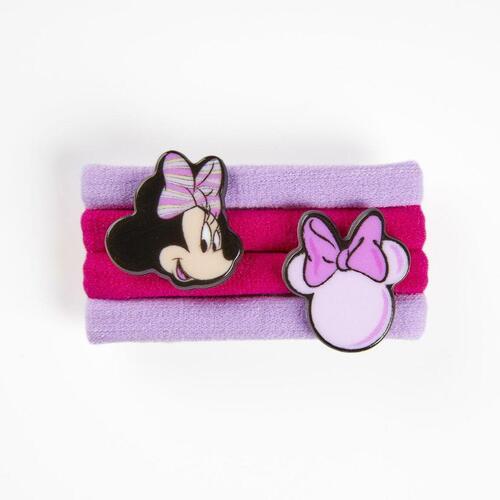 Hårelastikker Minnie Mouse 4 Dele Multifarvet