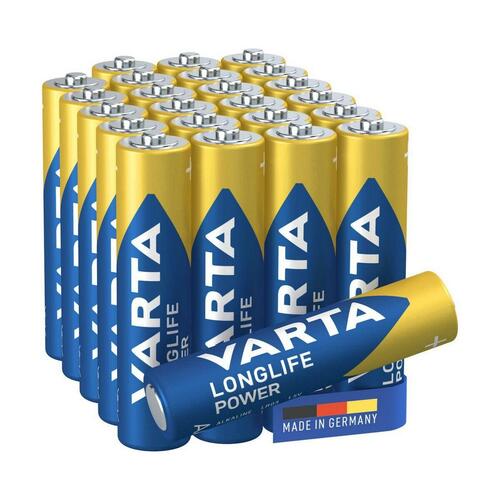 Batterier Varta Long Life Power (24 Dele)