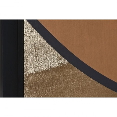 Abstrakt vægkunst på lærred - polystyrenramme