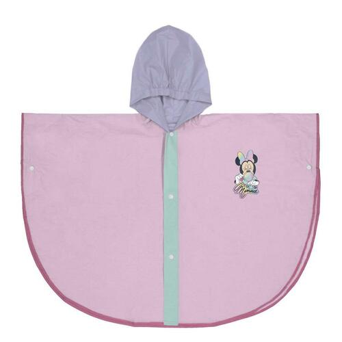Vandtætte Poncho med Hætte Minnie Mouse Syren 5-6 år