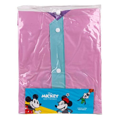 Vandtætte Poncho med Hætte Minnie Mouse Syren 5-6 år