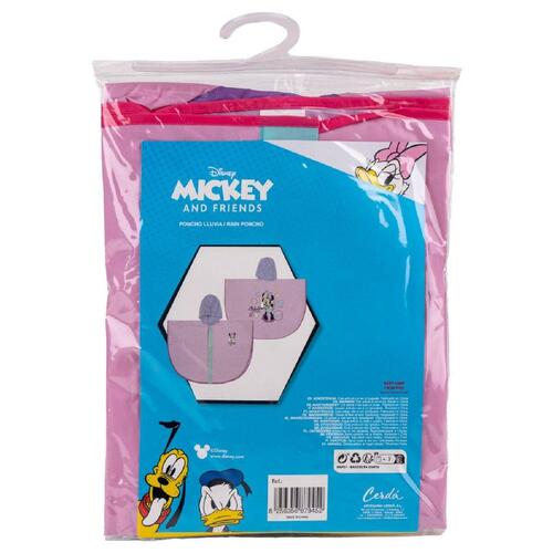 Vandtætte Poncho med Hætte Minnie Mouse Syren 3-4 år