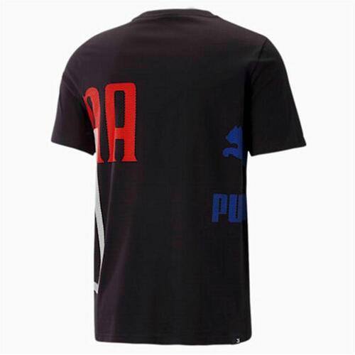 Kortærmet T-shirt til Mænd Puma Classics Sort S