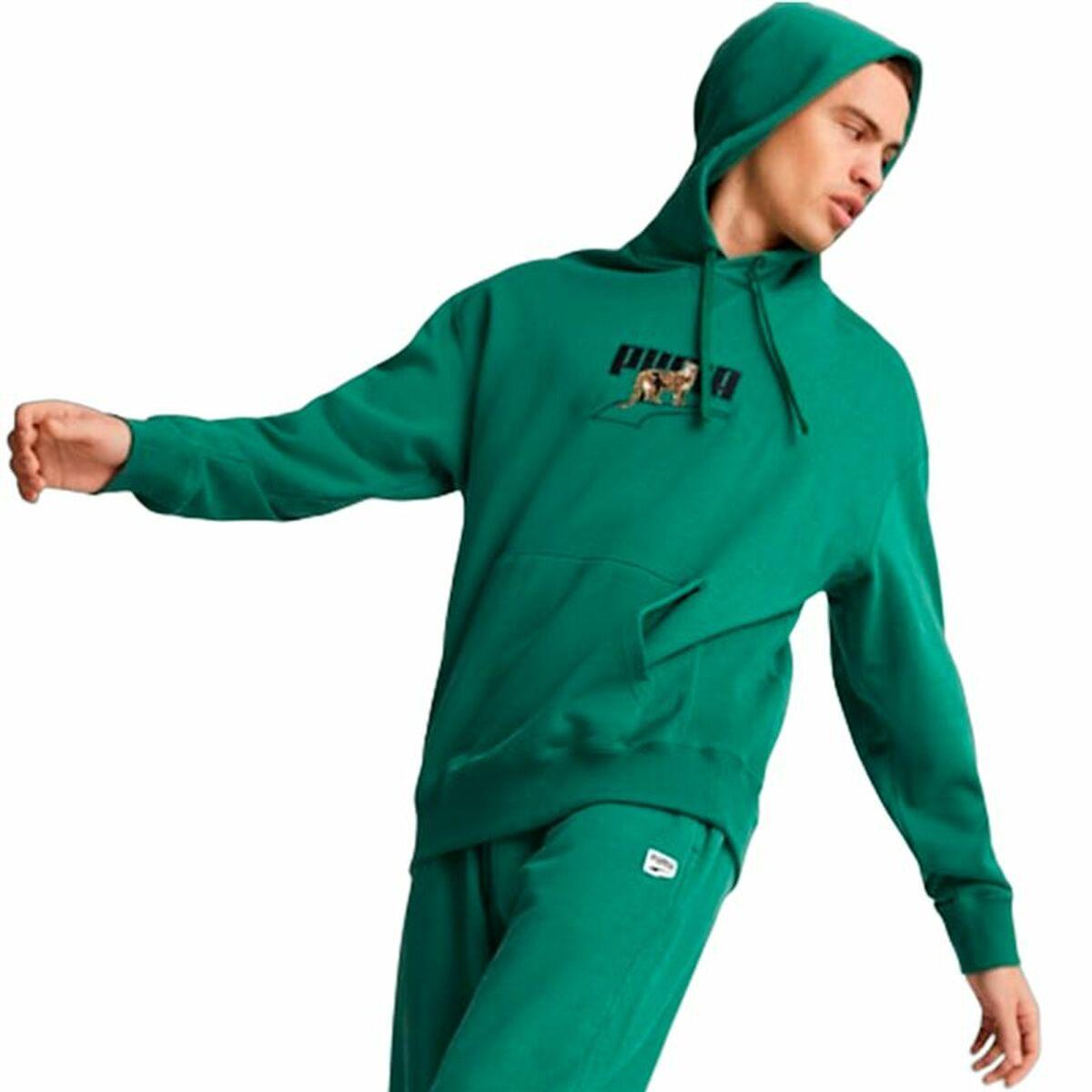 Hættetrøje til Mænd Puma Downtown - S