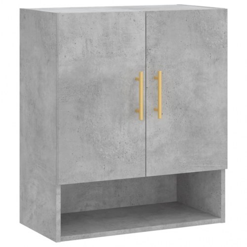 Vægskab 60x31x70 cm i konstrueret træ - betongrå