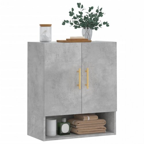 Vægskab 60x31x70 cm i konstrueret træ - betongrå