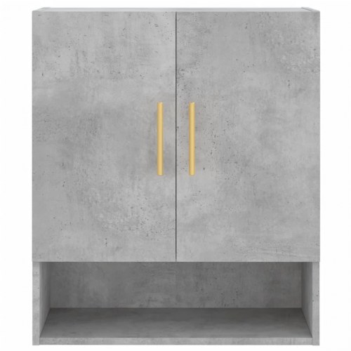 Vægskab 60x31x70 cm i konstrueret træ - betongrå