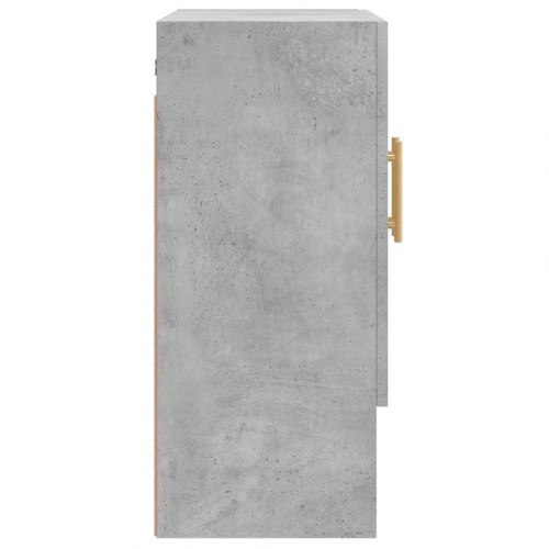 Vægskab 60x31x70 cm i konstrueret træ - betongrå