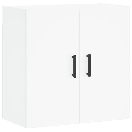 Vægskab 60x31x60 cm konstrueret træ hvid