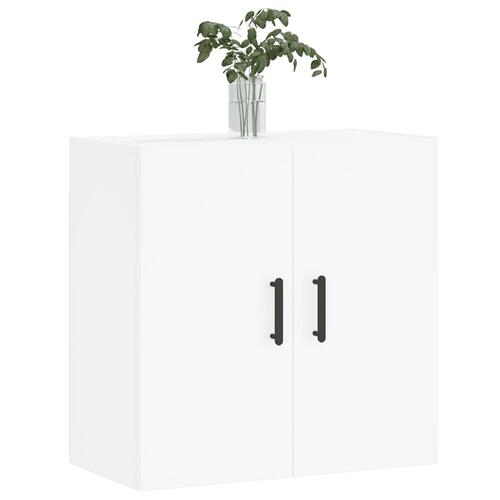Vægskab 60x31x60 cm konstrueret træ hvid