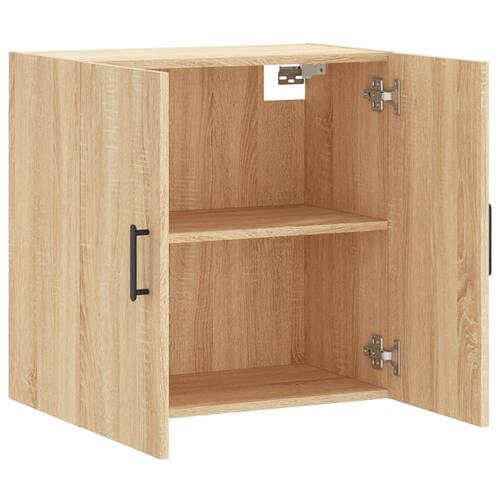 Vægskab 60x31x60 cm konstrueret træ sonoma-eg
