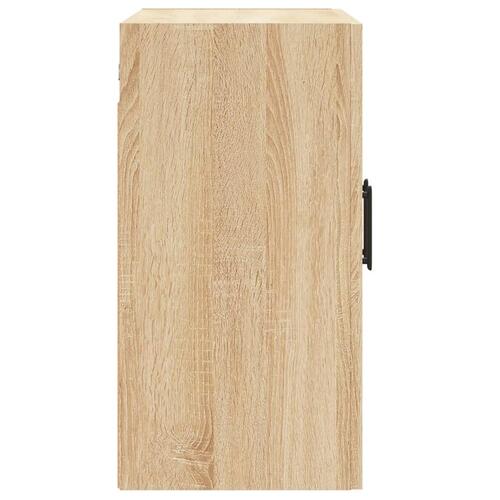 Vægskab 60x31x60 cm konstrueret træ sonoma-eg