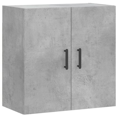 Vægskab 60x31x60 cm konstrueret træ betongrå