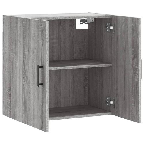 Vægskab 60x31x60 cm konstrueret træ grå sonoma-eg