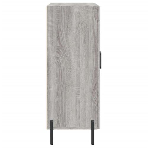 Skænk 69,5x34x90 cm konstrueret træ grå sonoma-eg