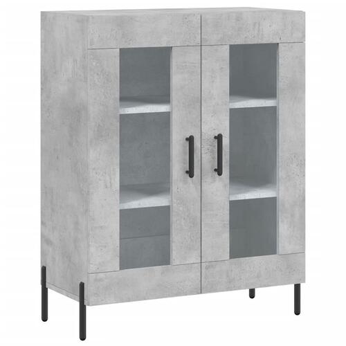 Skænk 69,5x34x90 cm konstrueret træ betongrå